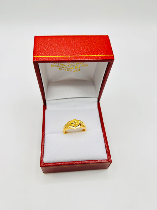 22ct Gold Baby Ring – 2.3g, Hallmarked