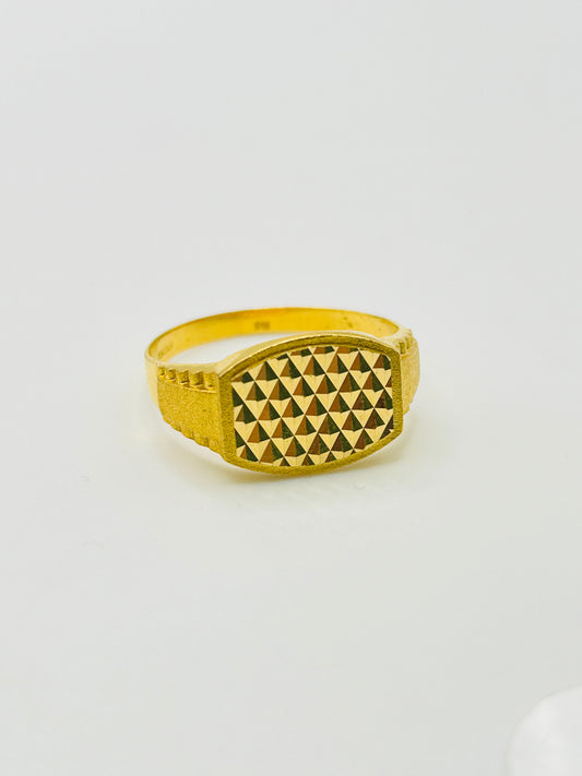 22ct Gold Men’s Ring – 4.0g, Hallmarked, Size U