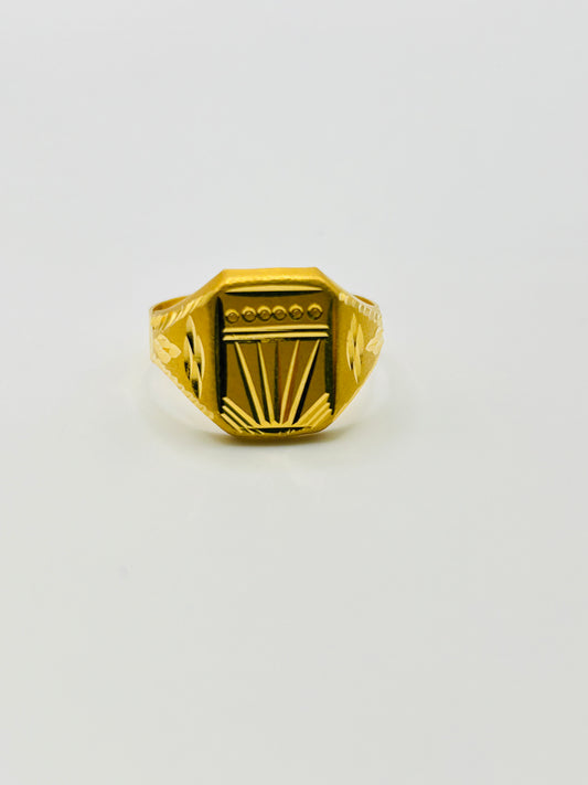 22ct Gold Men’s Ring – 3.2g, Hallmarked, Size U