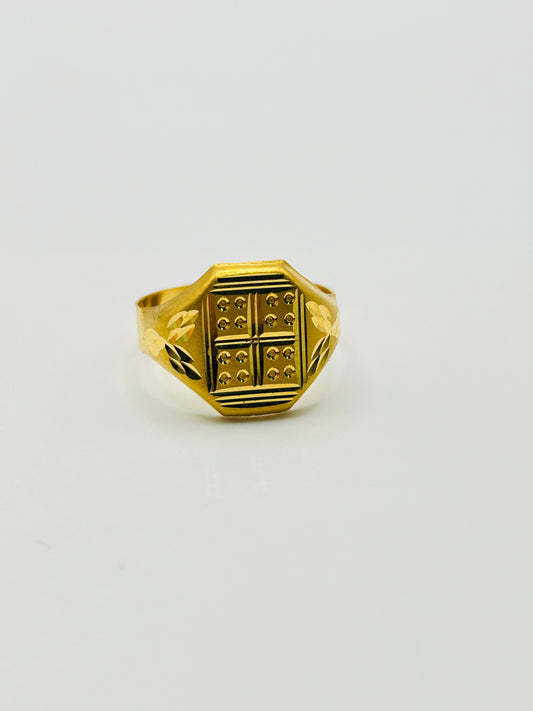 22ct Gold Men’s Ring – 3.3g, Hallmarked, Size T