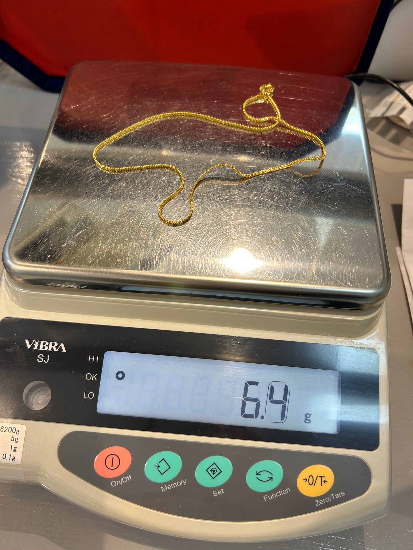 22ct Gold Chain – 18 Inch (6.4g, Hallmarked)