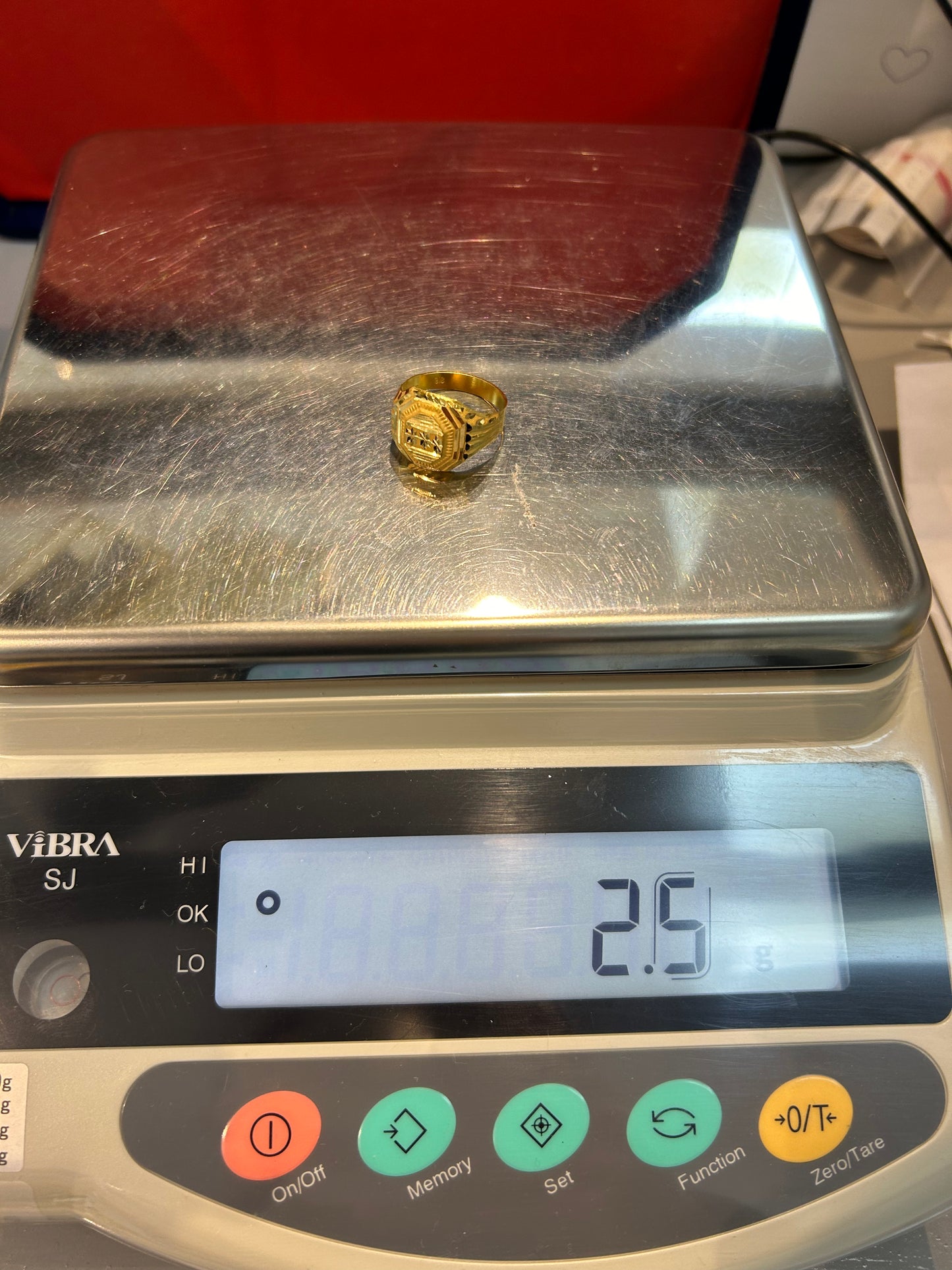 22ct Gold Men’s Ring – Size T (2.5g, Hallmarked)