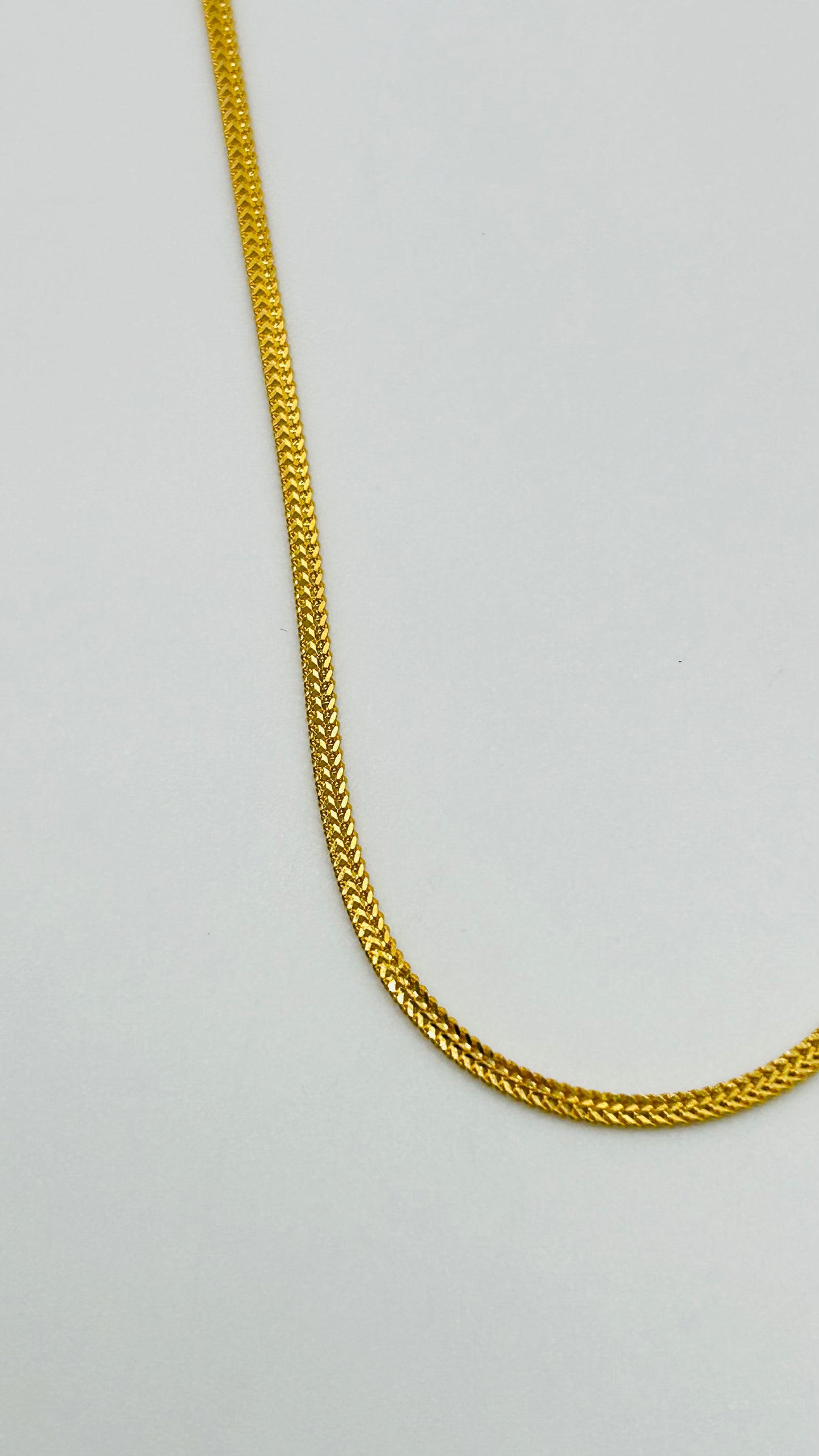 22ct Gold Chain – 18 Inch (6.4g, Hallmarked)