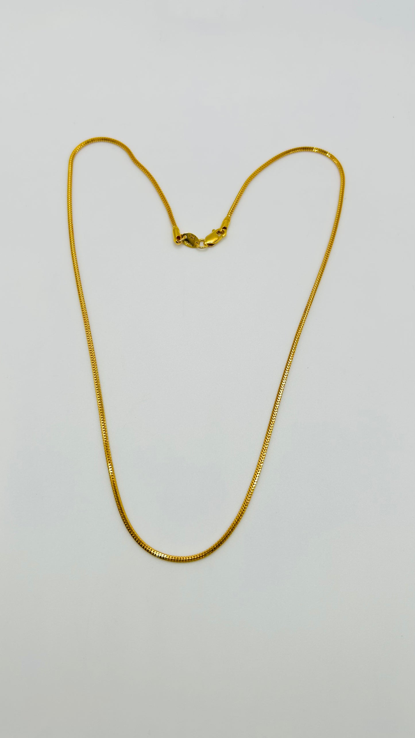 22ct Gold Chain – 16 Inch (5.1g, Hallmarked)