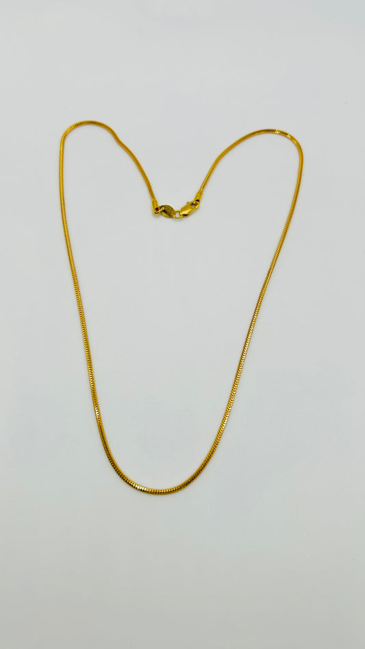22ct Gold Chain – 16 Inch (5.1g, Hallmarked)
