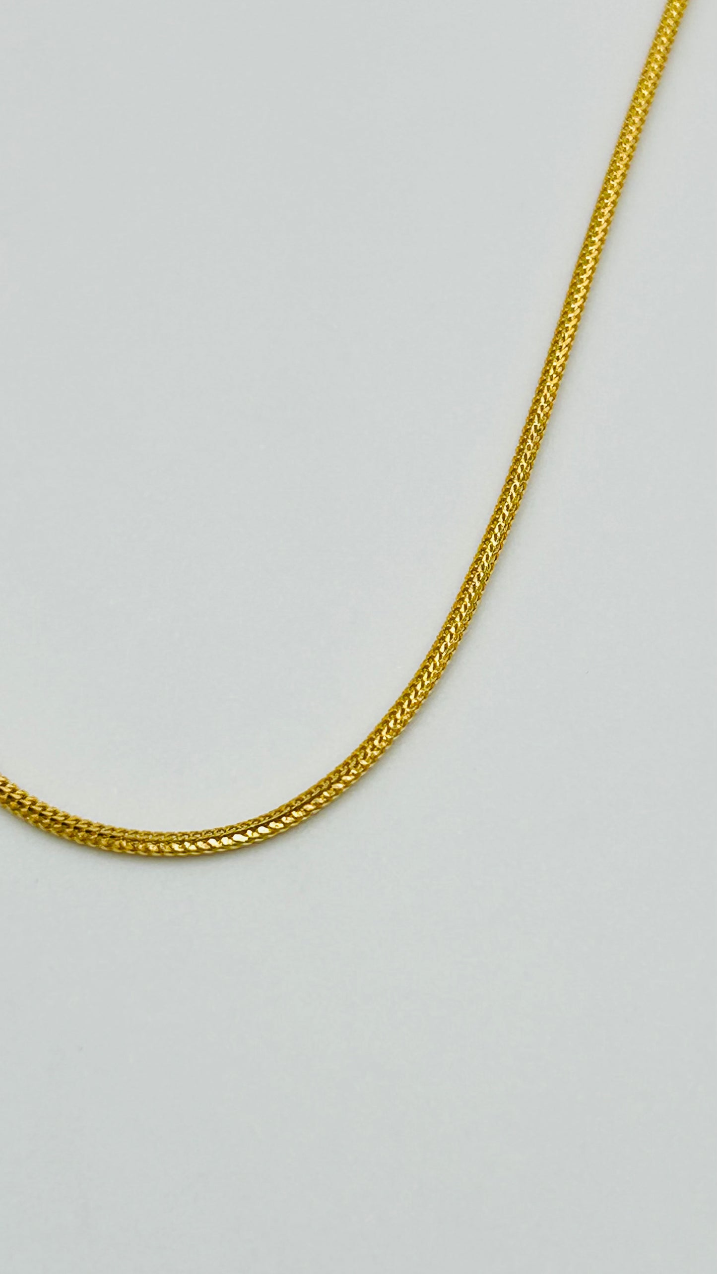 22ct Gold Chain – 16 Inch (5.1g, Hallmarked)