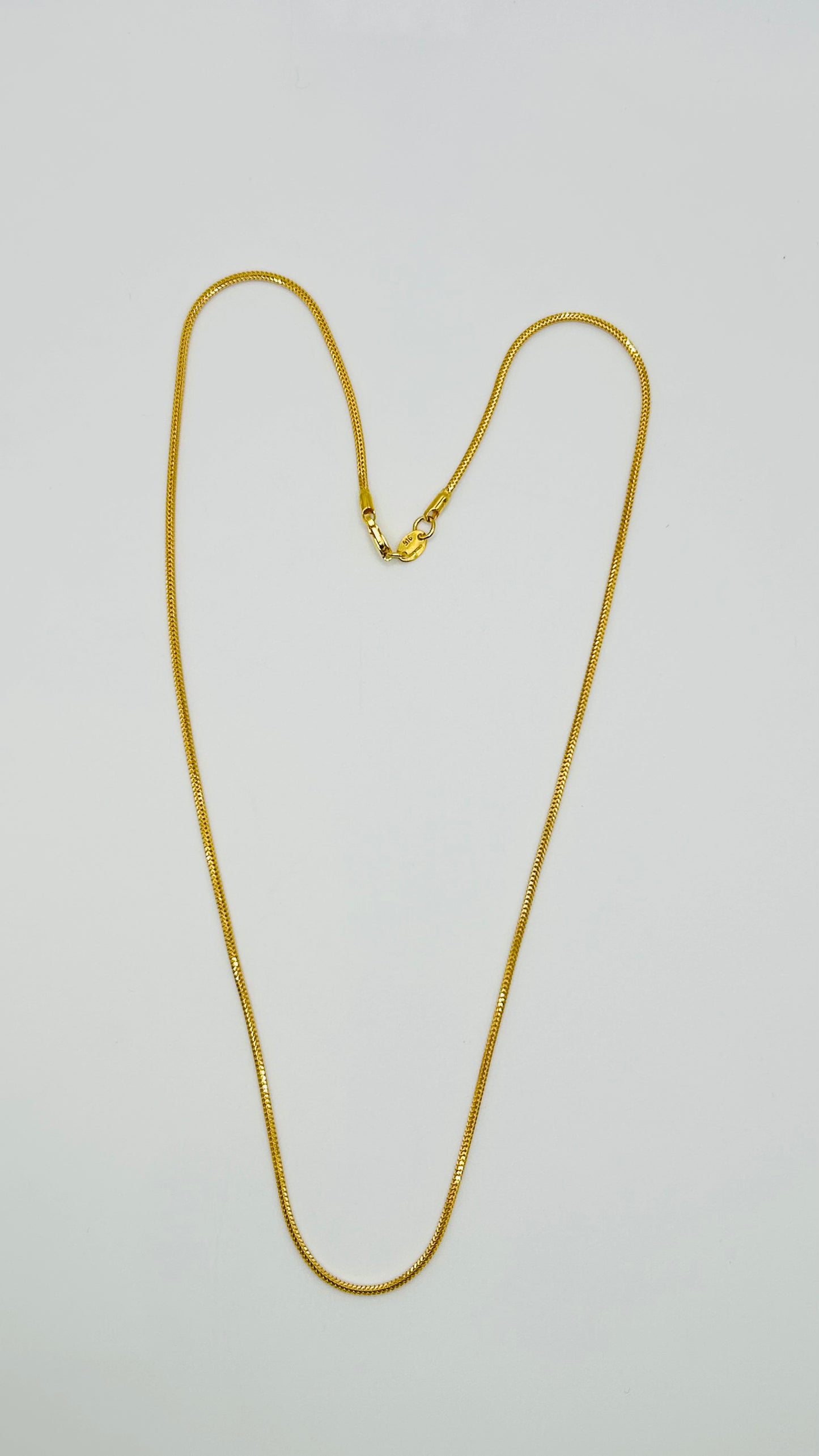 22ct Gold Chain – 18 Inch (5.6g, Hallmarked)