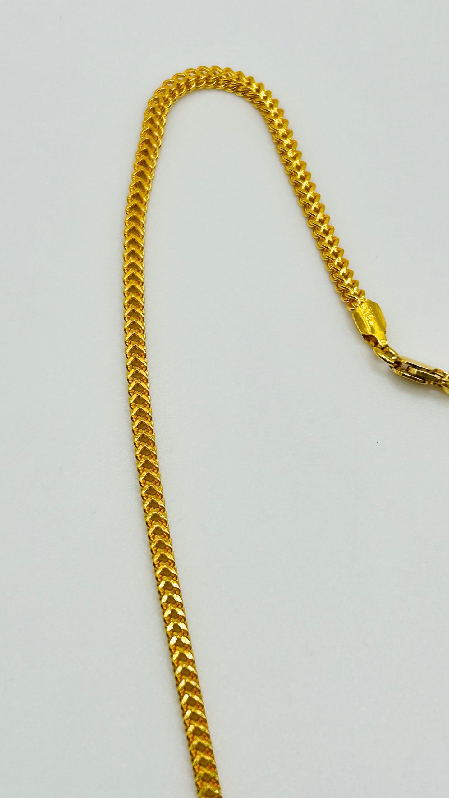 22ct Gold Chain – 16 Inch (6.7g, Hallmarked)