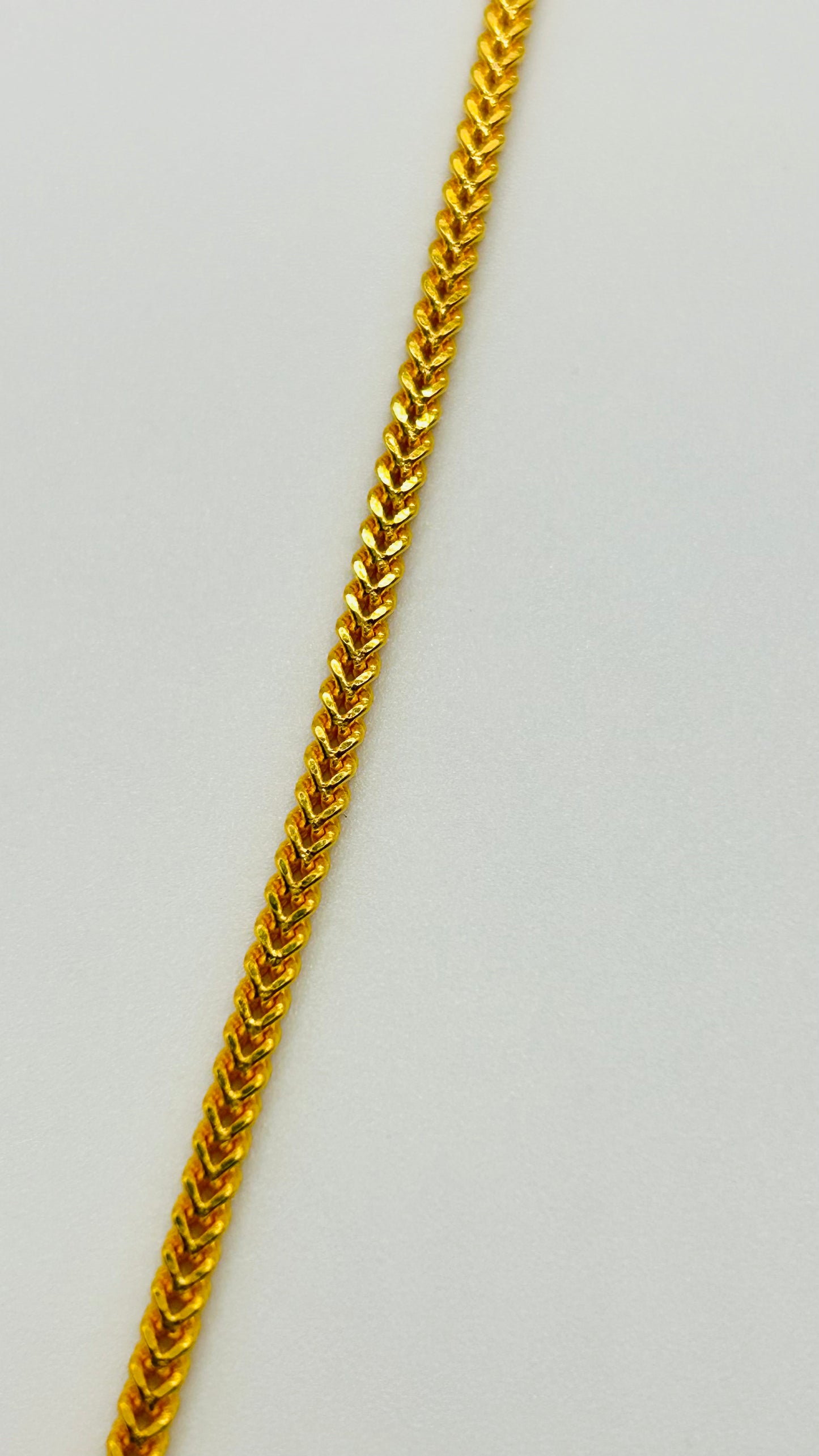 22ct Gold Chain – 16 Inch (6.7g, Hallmarked)