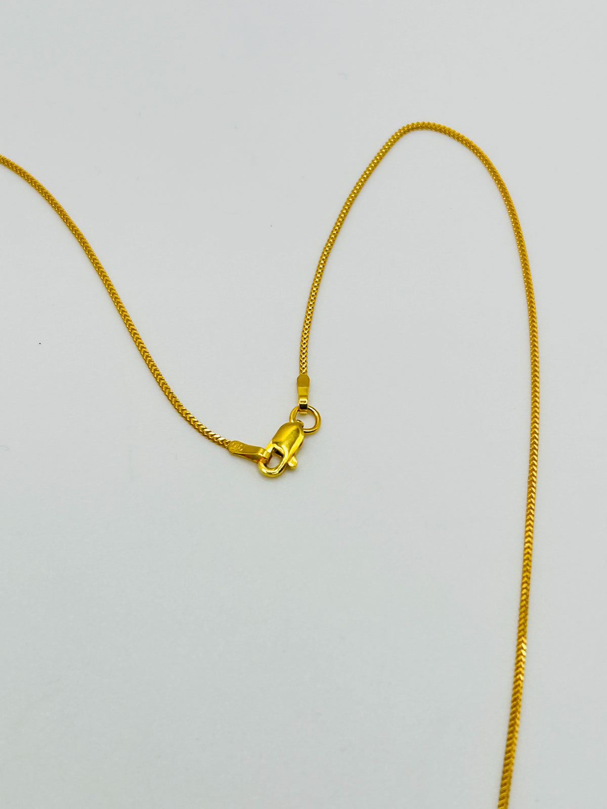22ct gold rope chain 3.3g 20 inch