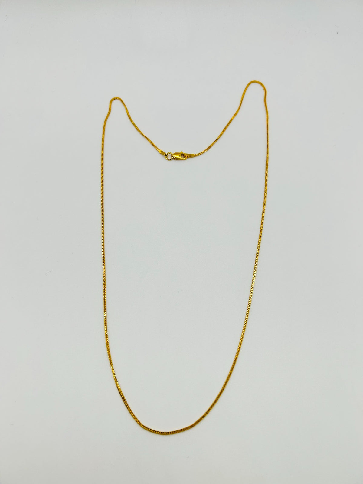 22ct gold rope chain 3.4g 20 inch