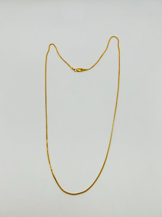 22ct gold rope chain 3.4g 20 inch