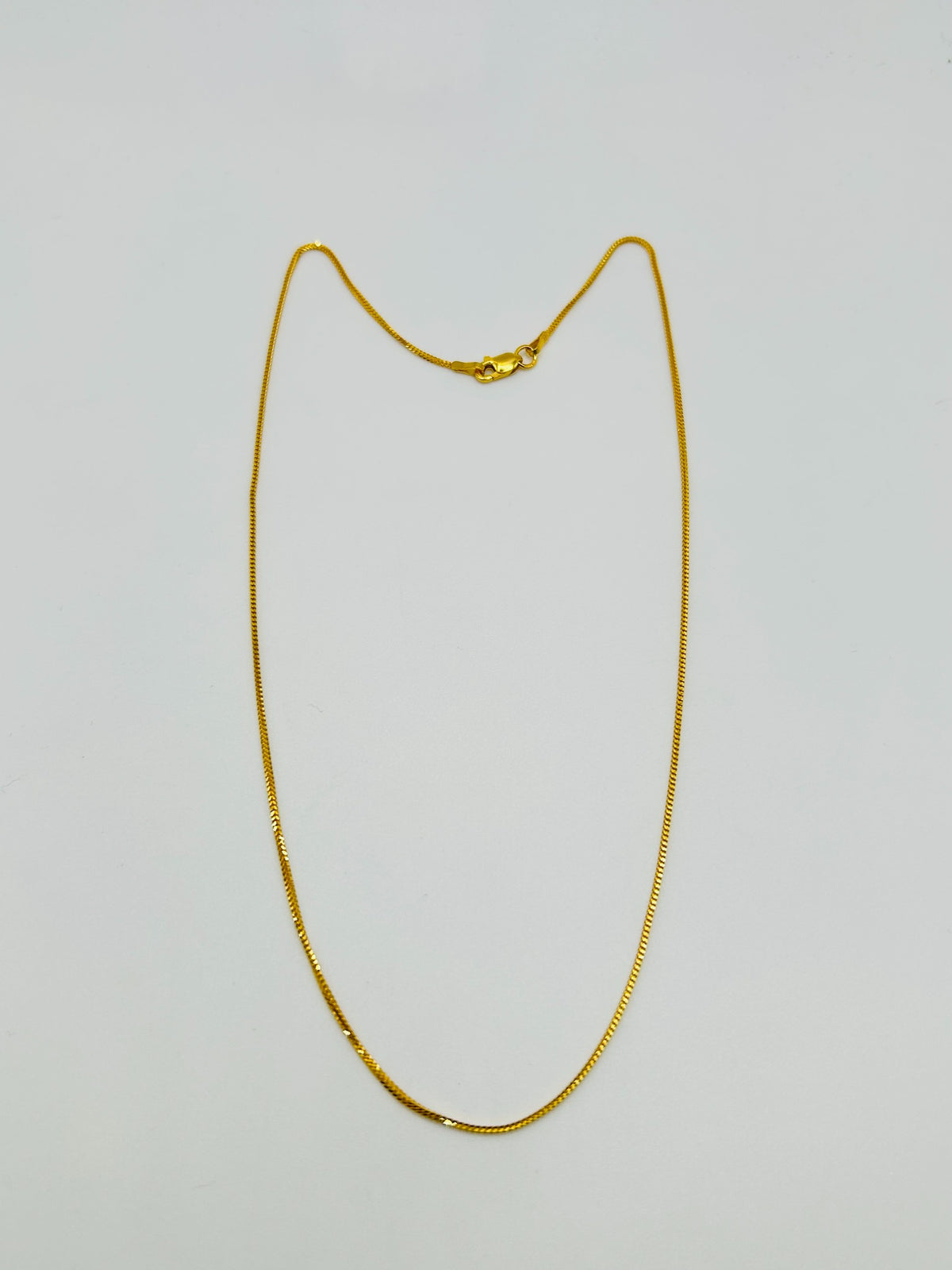 22ct gold rope chain 2.8g 16 inch