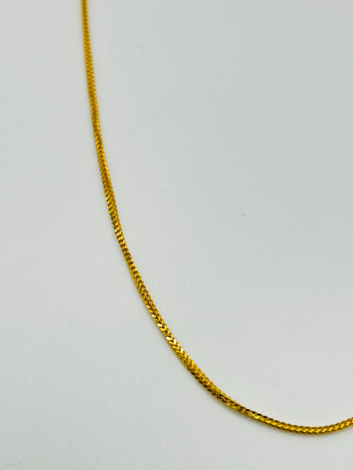 22ct gold rope chain 2.8g 16 inch