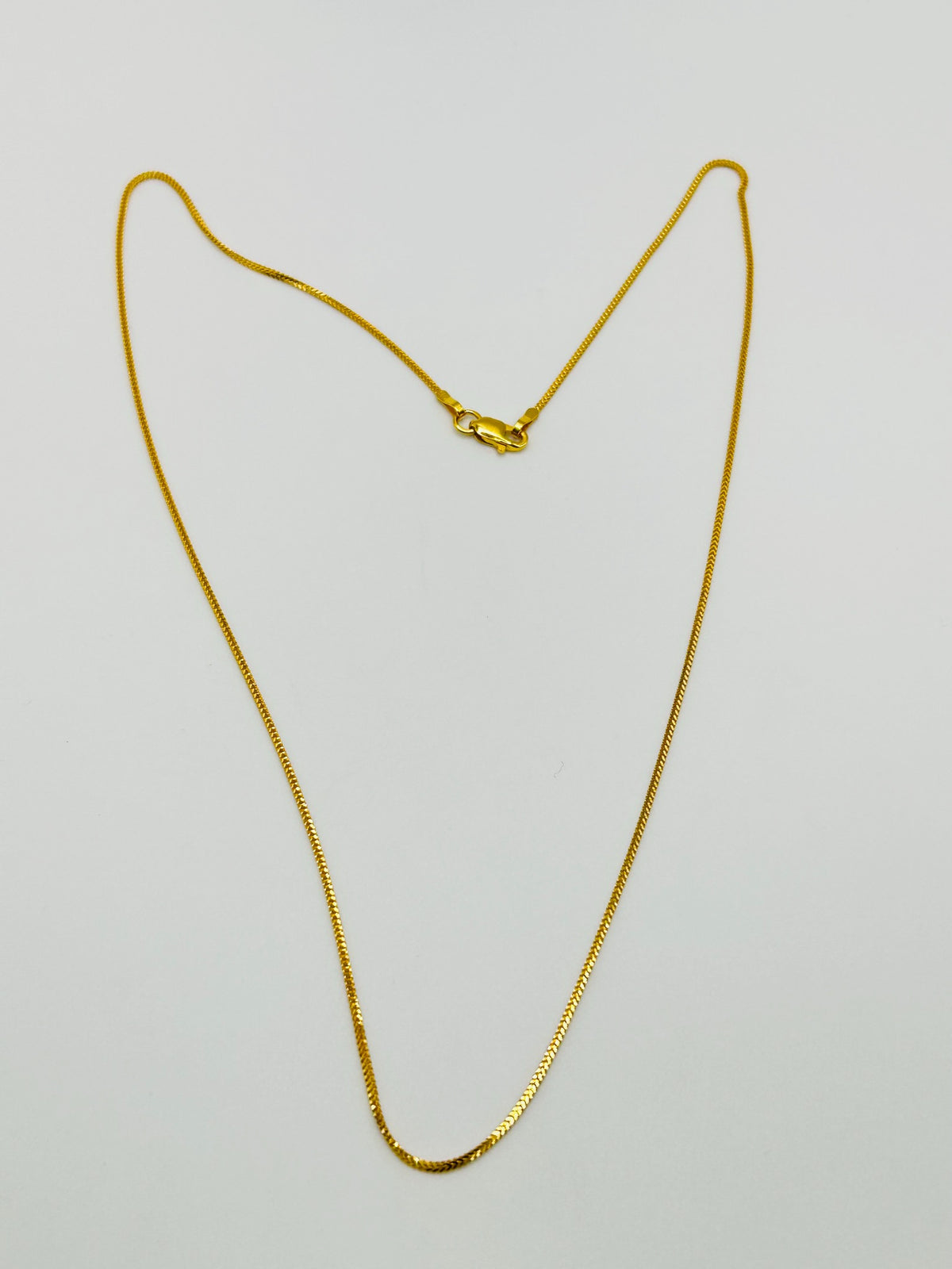 22ct gold rope chain 3.0g 18 inch