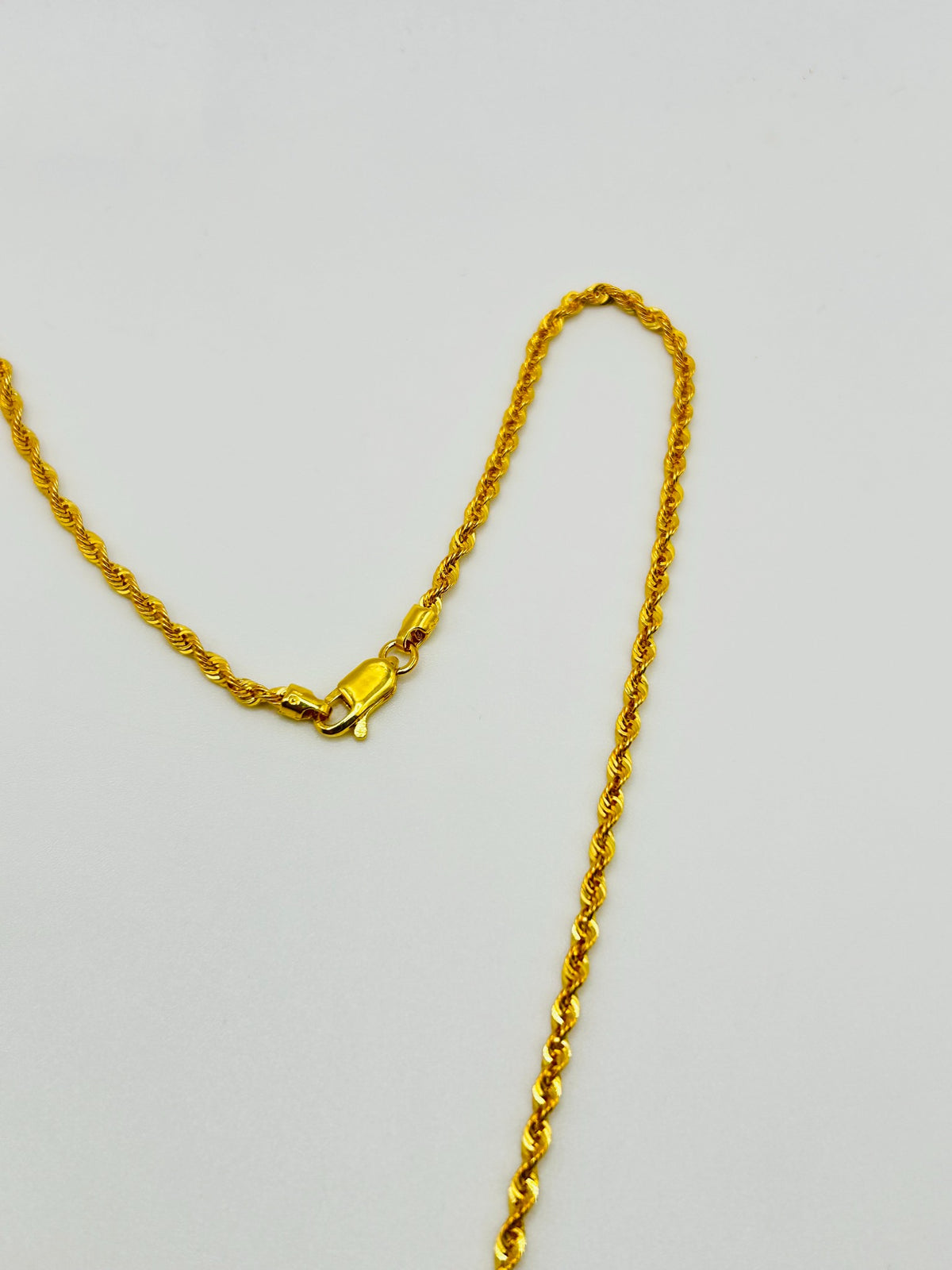 22ct gold rope chain 3.2g 16 inch