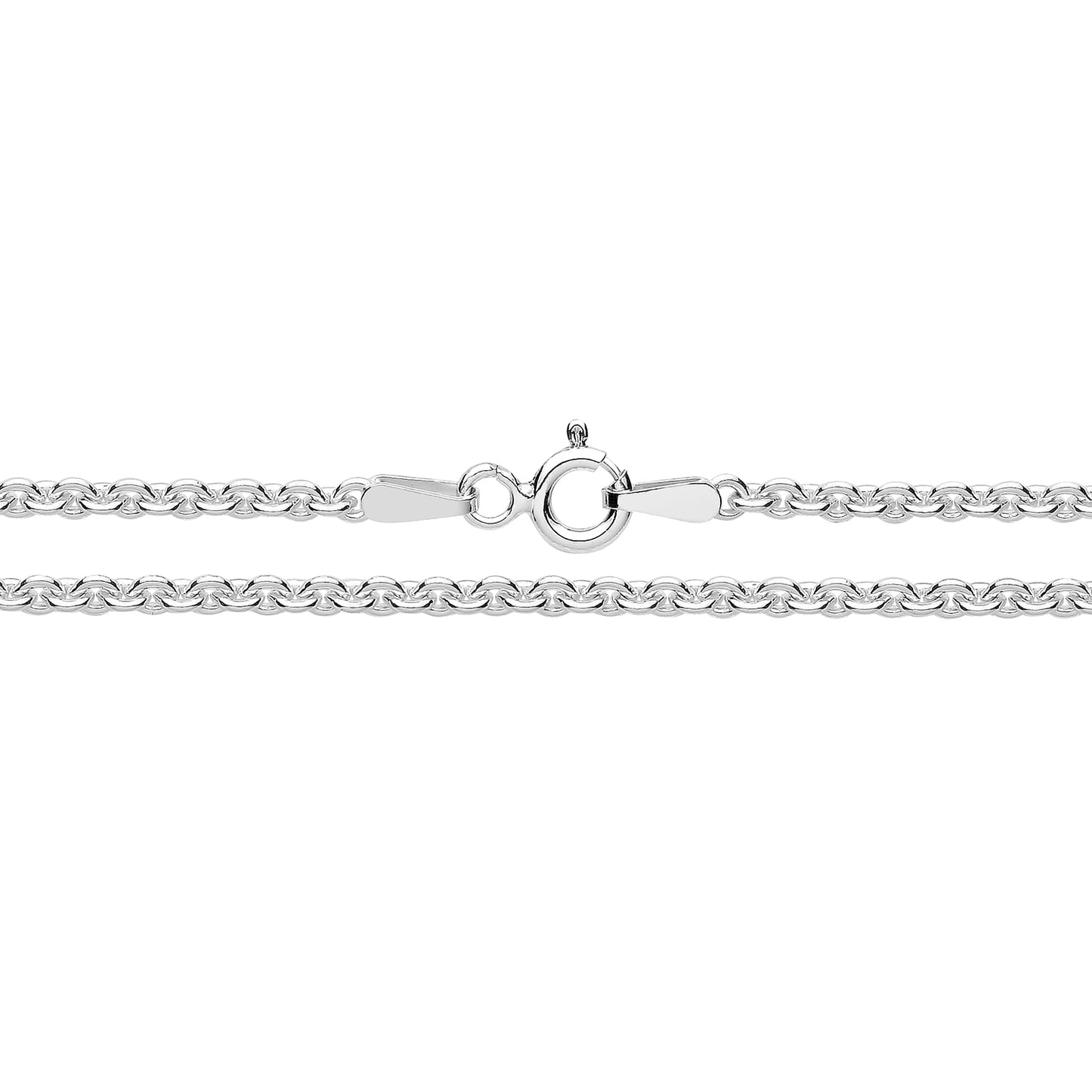 925 SILVER CLOSE ROLO CHAIN